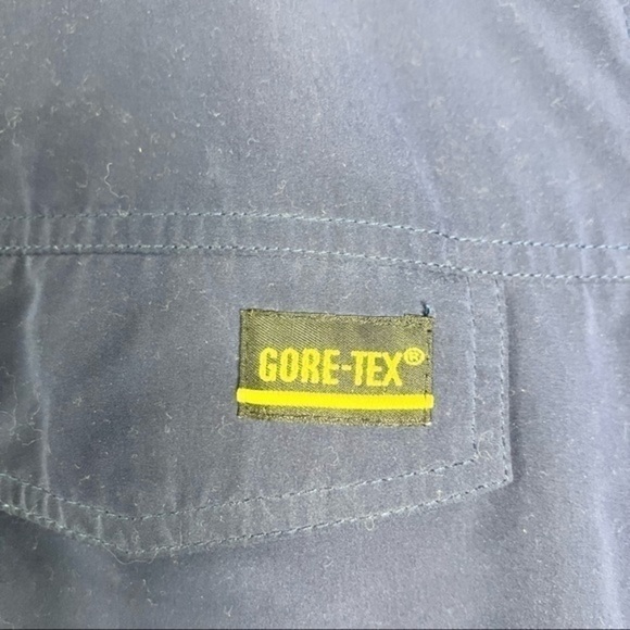 Tourney Mens Golf Pullover Windbreaker Blue 1897 Emblem Breathable Waterproof M - Picture 3 of 9